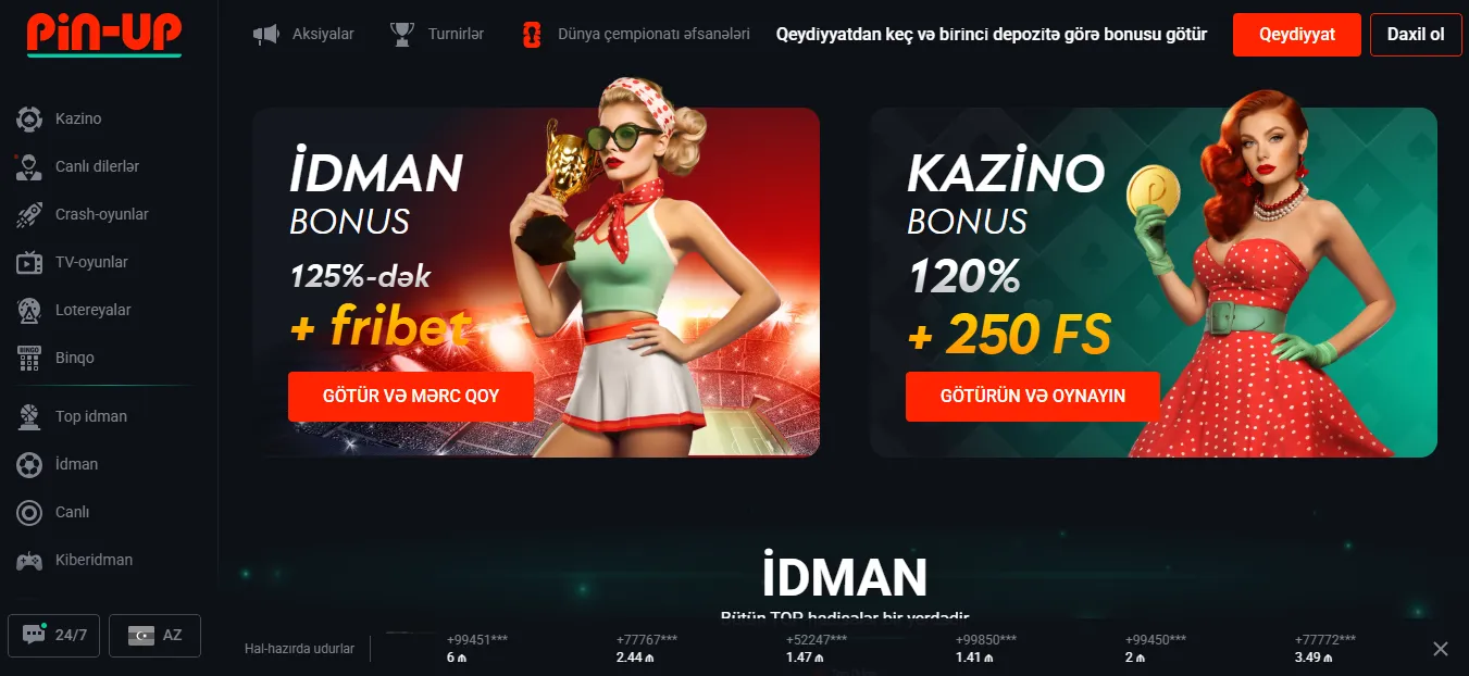 Pin-Up Casino indir Android cihaz tələbləri